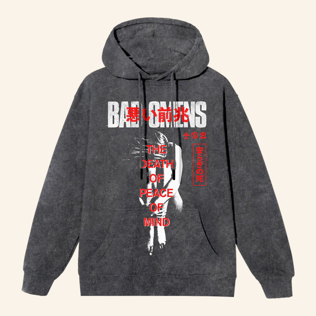 Bad Omens Merch Take Me First Hoodie The Death Of Peace Of Mind Hoodie Gifts For Fans - Thriftgiftshop