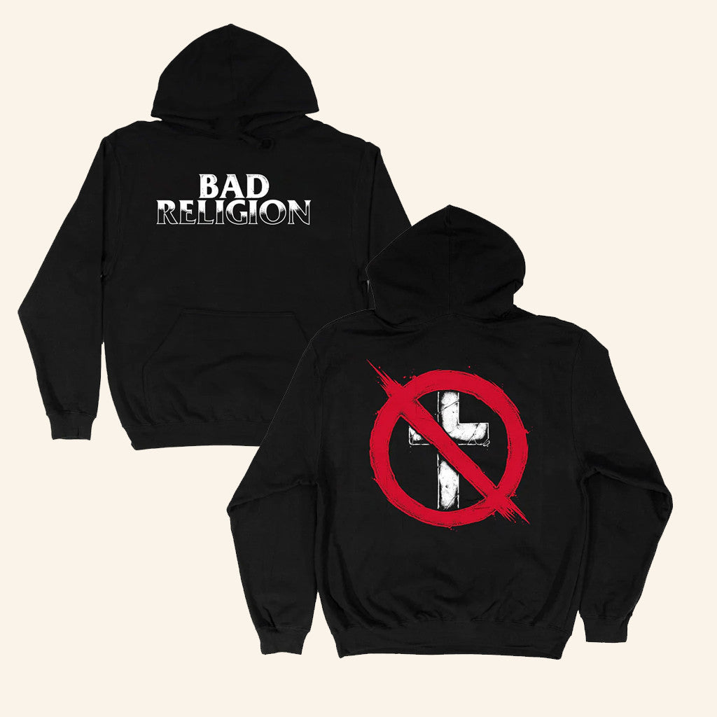 Bad Religion Merch Bad Religion Stippled Buster Hoodie Gifts For Boyfriend - Thriftgiftshop