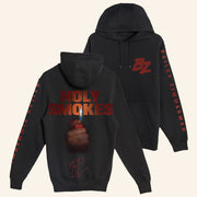 Bailey Zimmerman Merch Tour 2025 Holy Smokes Black Hoodie Gifts For Dudes - Thriftgiftshop