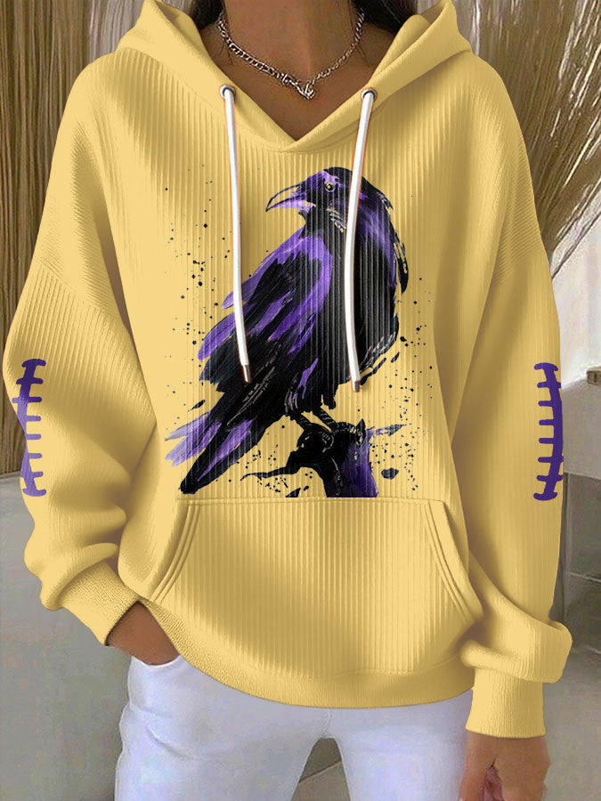 Baltimore Football Hoodie Game Day Women's Apparel BR Merch Gifts For Football Lovers - Thriftgiftshop