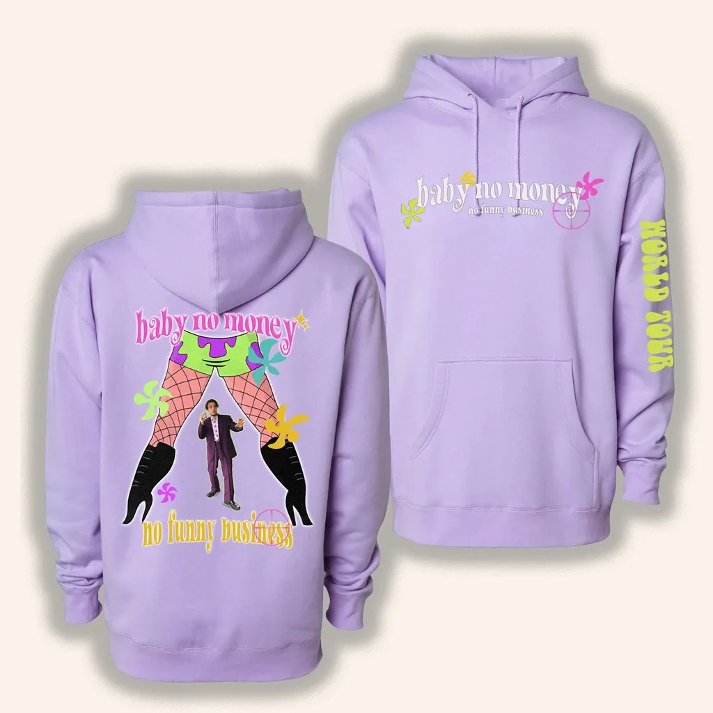 BBNO Merch No Funny Business Hoodie Baby No Money Hoodie Gifts For Fans - Thriftgiftshop