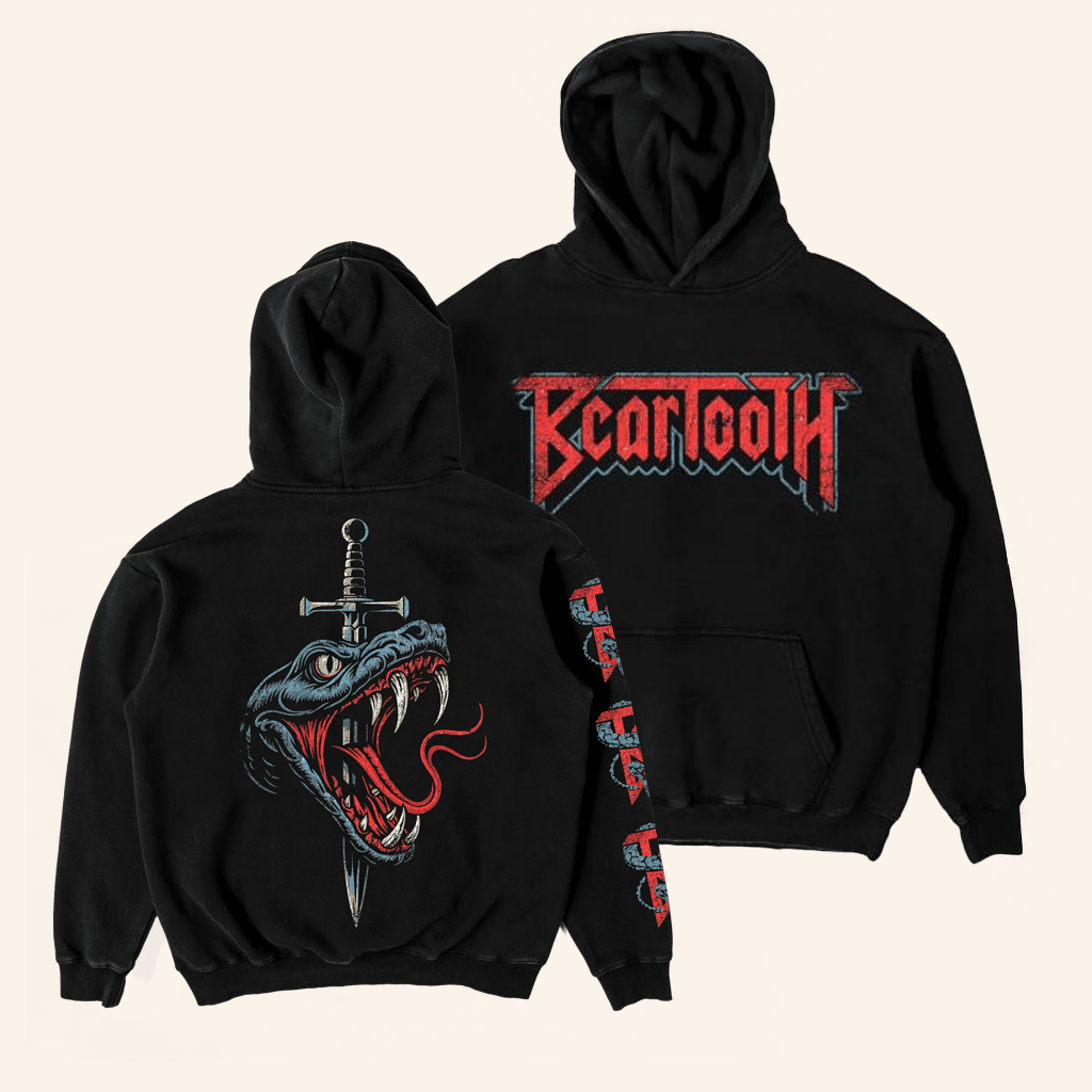 Beartooth Band Merch Serpent Hoodie Fans Gift Ideas - Thriftgiftshop