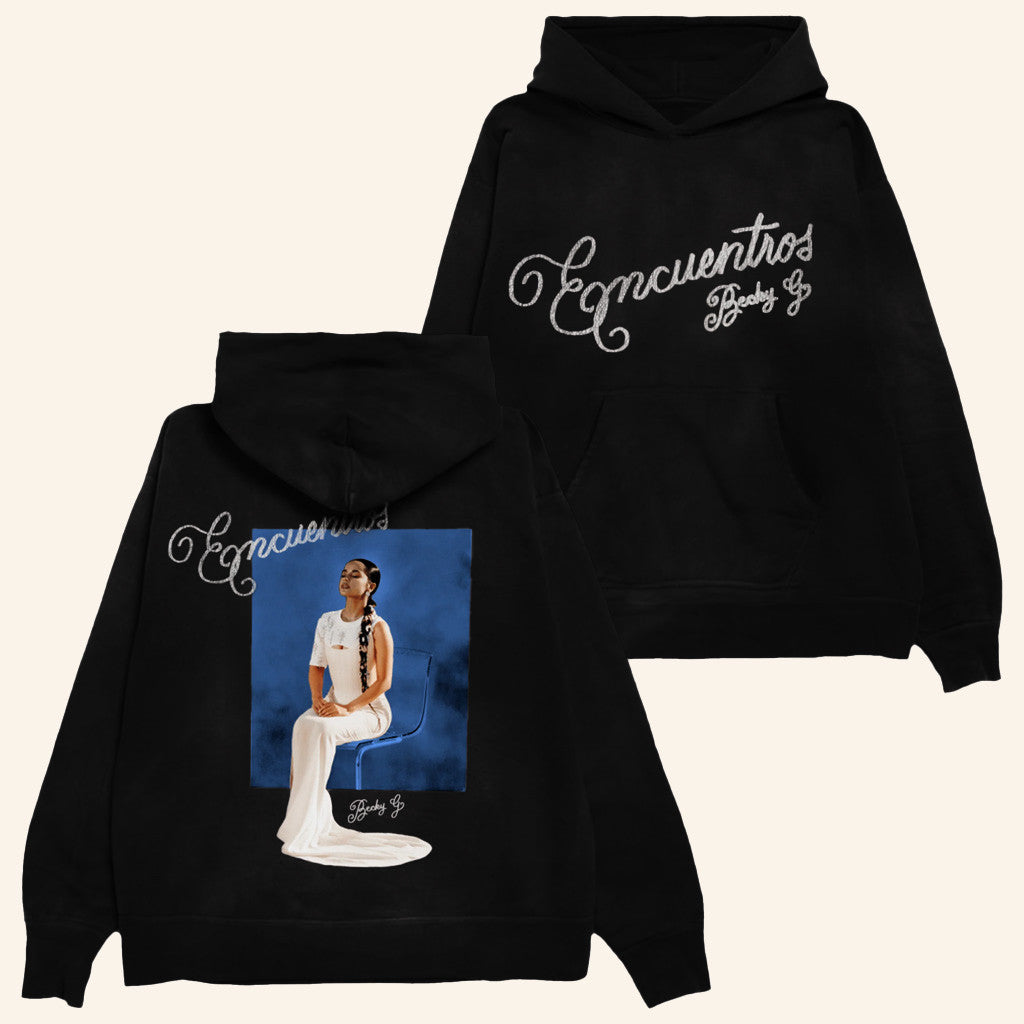 Becky G Merch Encuentros Vintage Hoodie Gifts For Music Enthusiasts - Thriftgiftshop