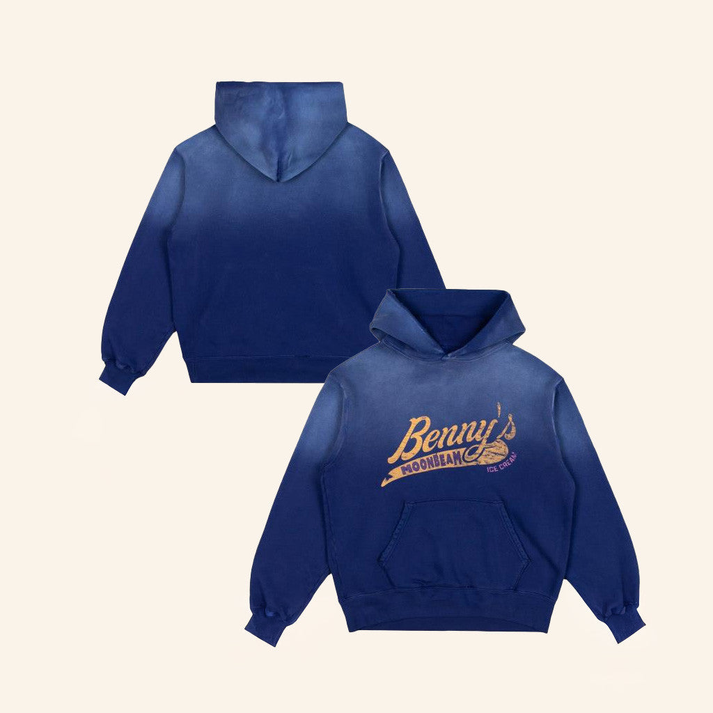 Benson Boone Merch Benny's Moonbeam Ice Cream Hoodie Best Gifts For Music Lovers - Thriftgiftshop