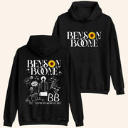 Benson Boone Merch Benson Boone Concert Lyrics Sunflower Hoodie Gifts For Music Fans - Thriftgiftshop