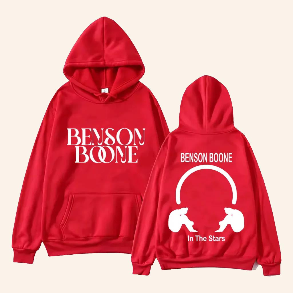 Benson Boone Merch Benson Boone In The Stars Hoodie Gifts For Music Lovers - Thriftgiftshop