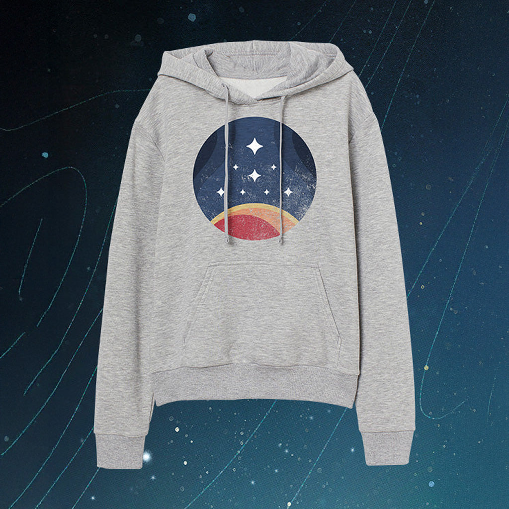 Bethesda Merch Starfield Retro Constellation Logo Hoodie Present For Him - Thriftgiftshop