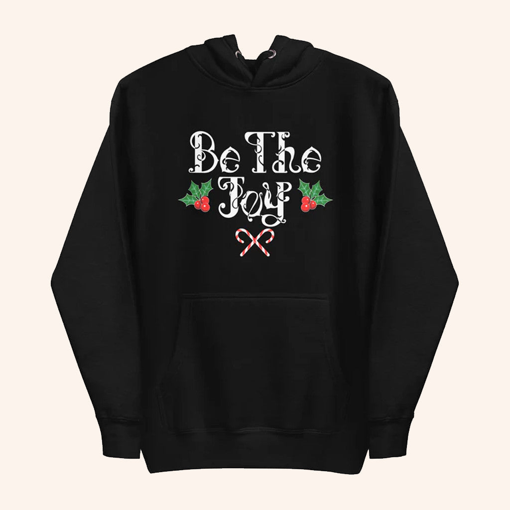 Billy Ends The World Merch Be The Joy Holly Holiday Black Hoodie Christmas Gifts For Sister - Thriftgiftshop