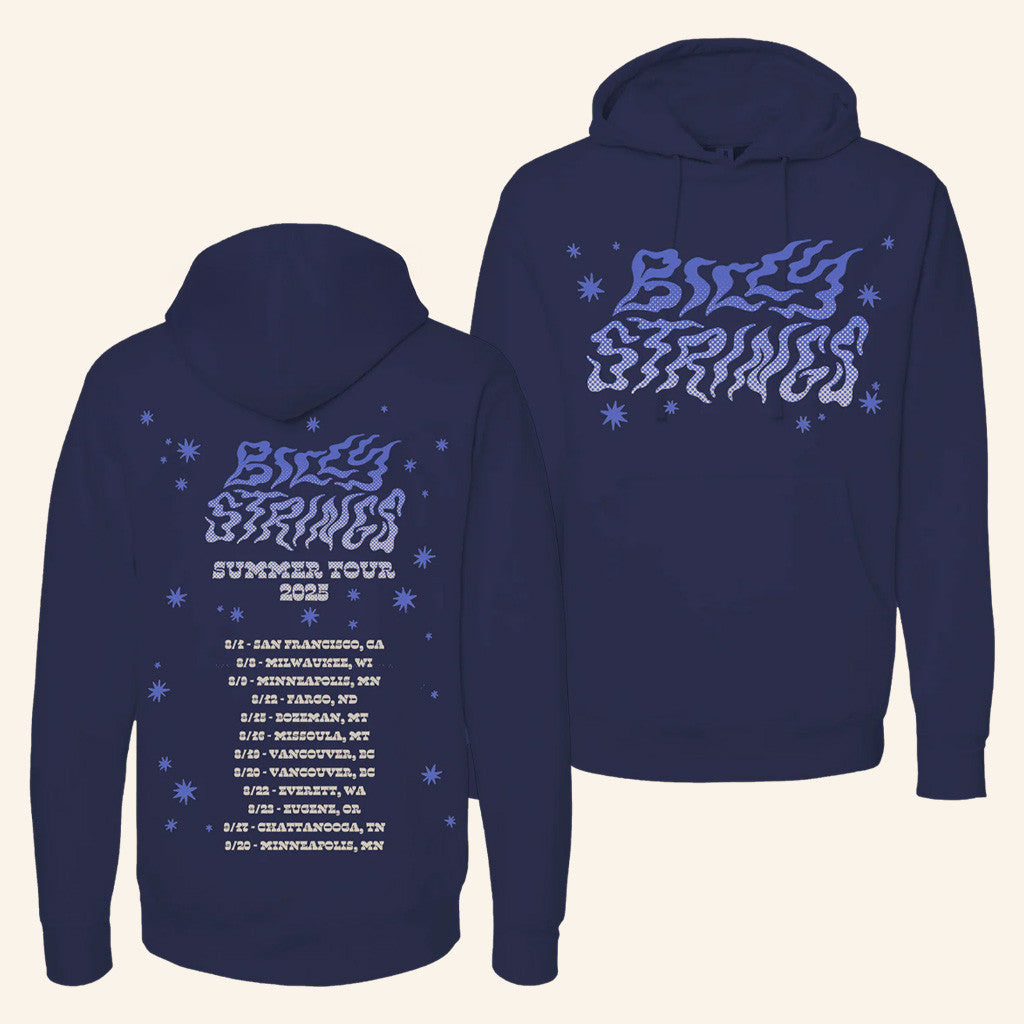 Billy Strings Merch Wavy Hoodie Anna Degnbol Hoodie Birthday Gift Ideas For Son - Thriftgiftshop