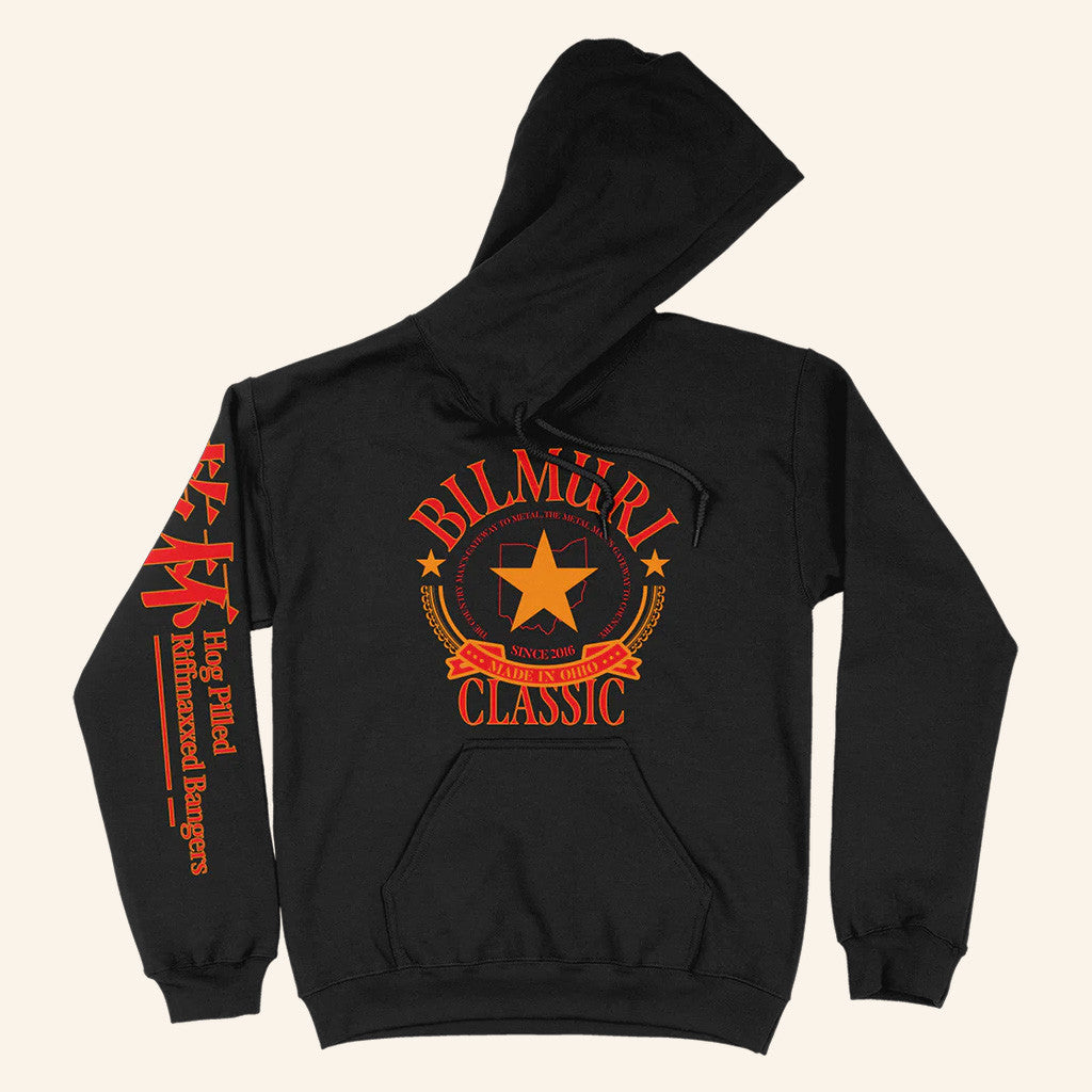 Bilmuri Merch Hog Pilled Black Hoodie Music Gift Ideas For Guys - Thriftgiftshop