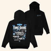 BL101 Merch Time 2 Shine Icons Black Hoodie Baseball Lifestyle Hoodie Gifts For Brothers - Thriftgiftshop