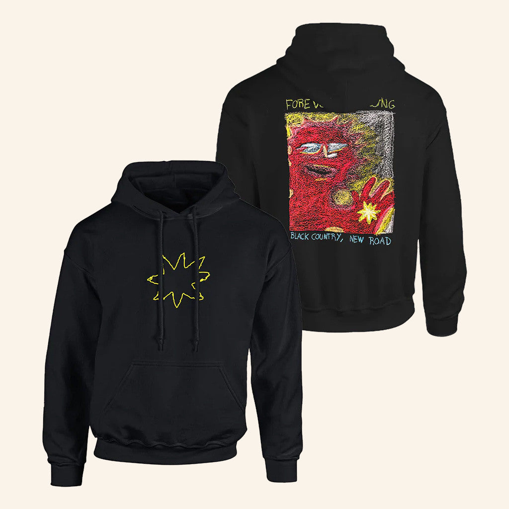 Black Country New Road Merch Forever Howlong Black Hoodie Gifts For Brother - Thriftgiftshop