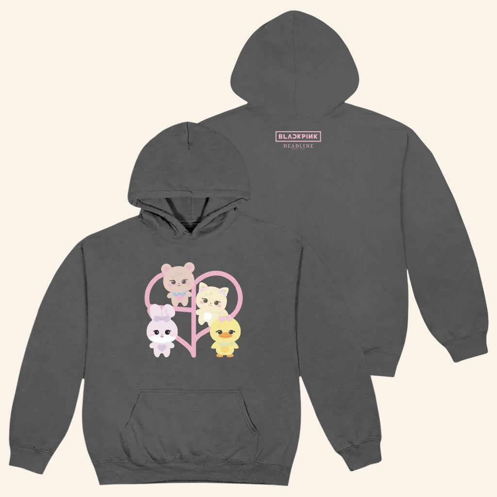 BLACKPINK Merch BLACKPINK Character Hoodie Gift Ideas For Daughter - Thriftgiftshop