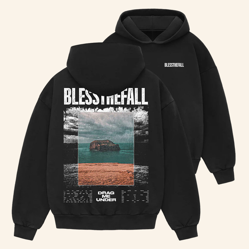 Blessthefall Merch Drag Me Under Hoodie Best Gifts For Brother - Thriftgiftshop