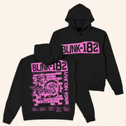 Blink 182 Merch Missionary Impossible Pink Brick Wall Hoodie Gifts For Rock Music Lovers - Thriftgiftshop