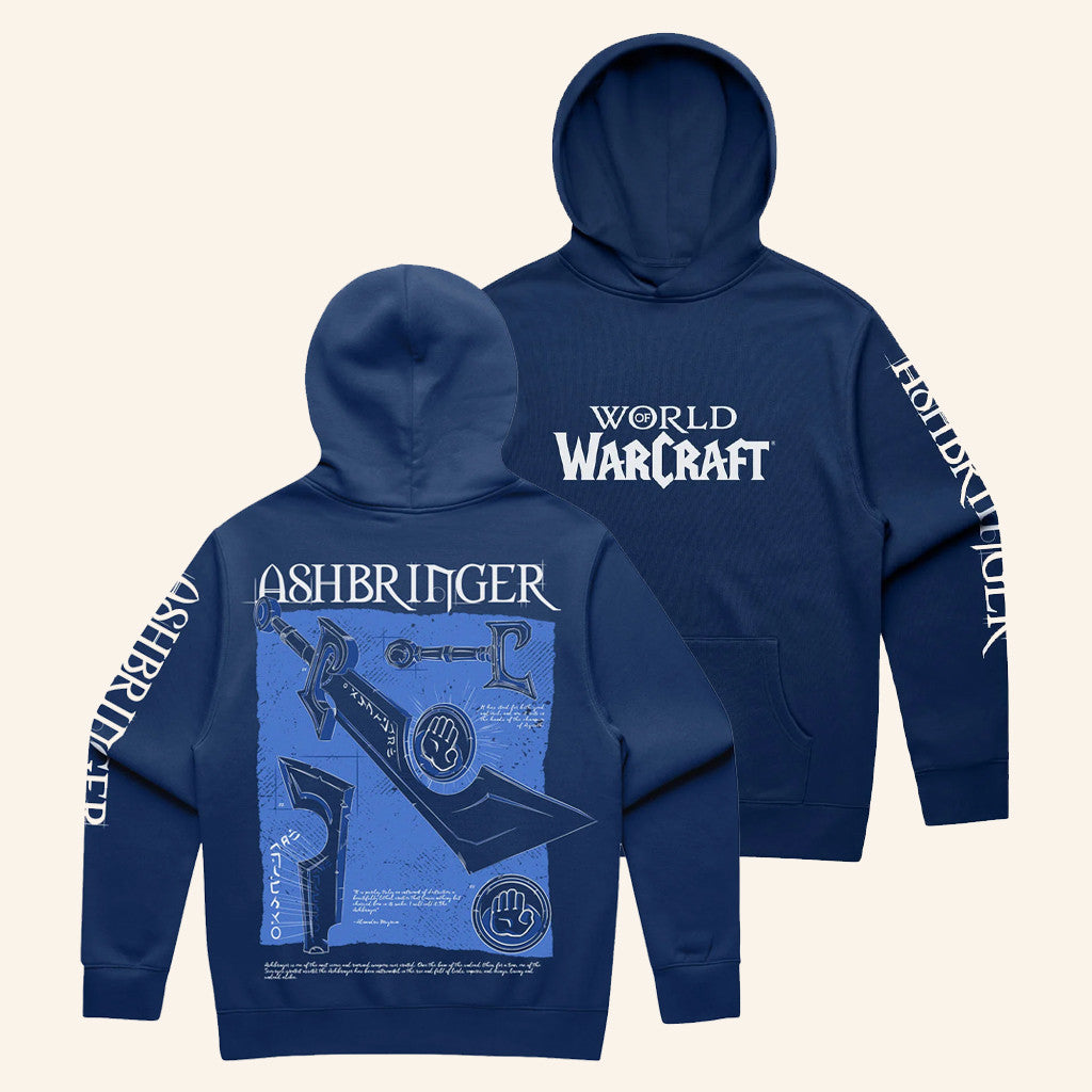 Blizzard Gear Merch World Of Warcraft Ashbringer Hoodie Best Birthday Gift For Husband - Thriftgiftshop