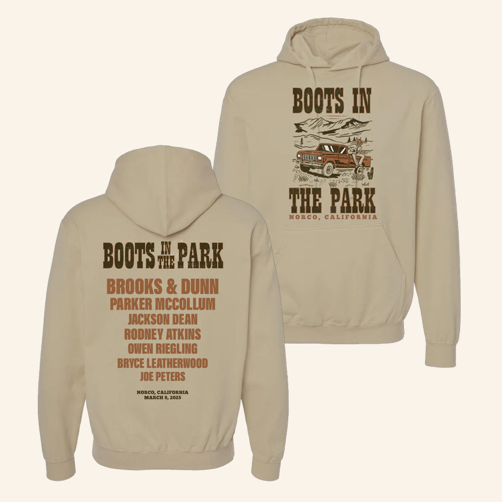 Boots In The Park Merch Boots In The Park 3 8 Norco Hoodie Christmas Gifts For Husband - Thriftgiftshop