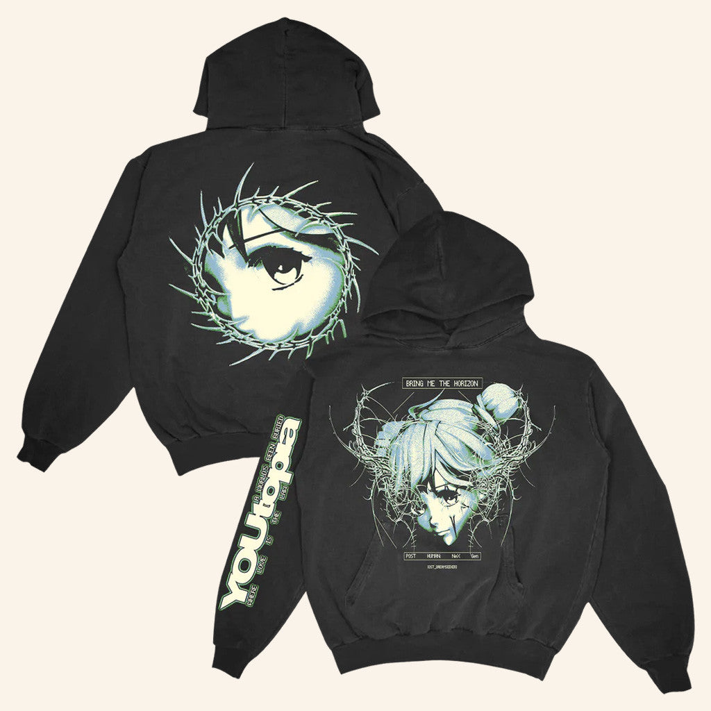 Bring Me The Horizon Merch POST HUMAN NeX GEn YOUtopia Hoodie Gift For Friends - Thriftgiftshop