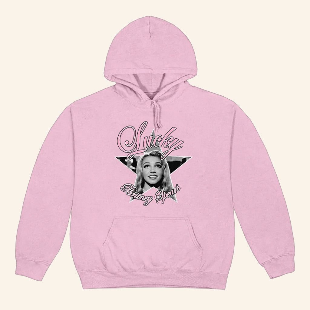 Britney Spears Merch Lucky Hoodie Birthday Gifts For Girlfriend - Thriftgiftshop