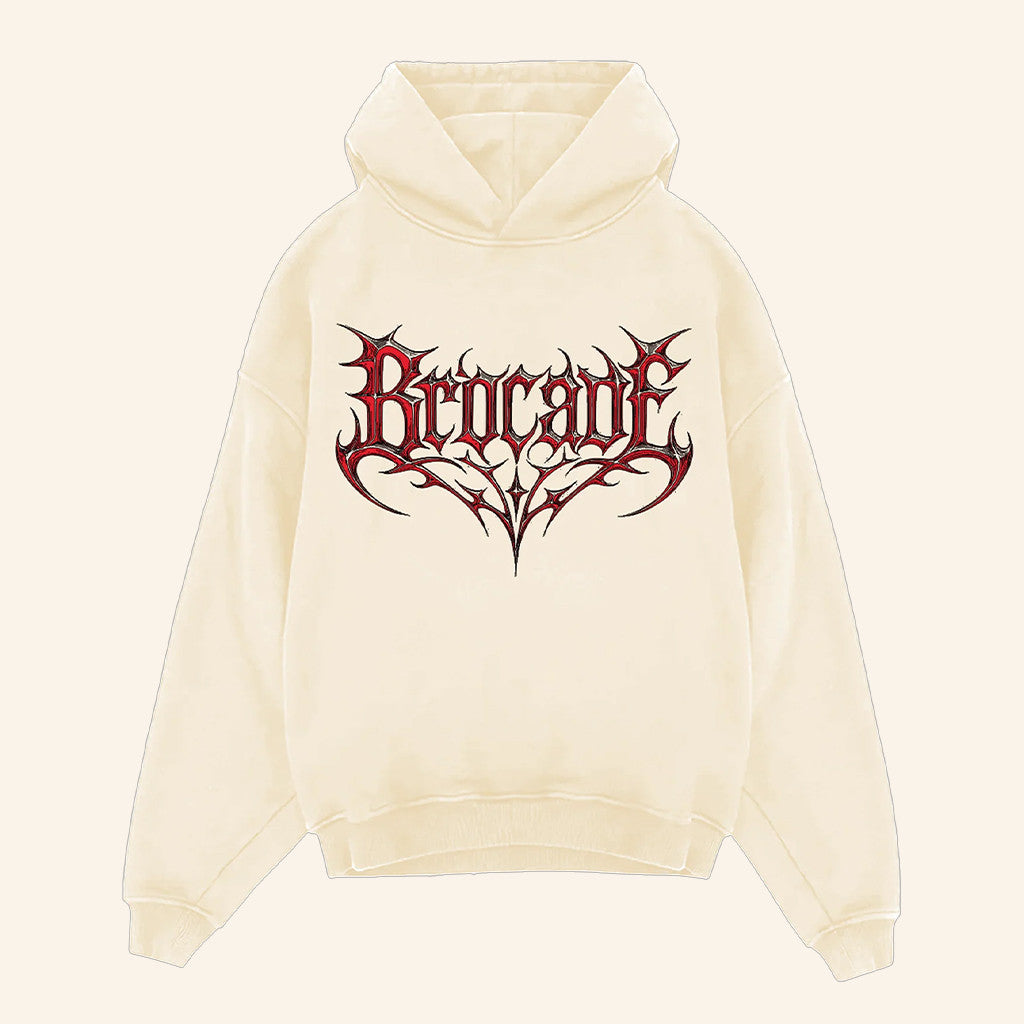 Brocade Merch Brocade Script Hoodie Unique Christmas Gifts For Besties - Thriftgiftshop