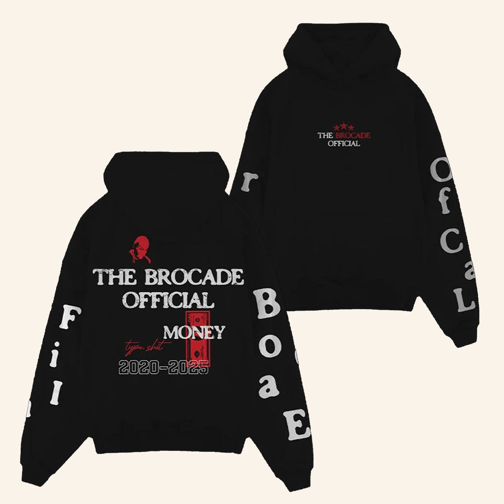 Brocade Merch Money Mugshot Hoodie Best Birthday Gift For Brothers - Thriftgiftshop