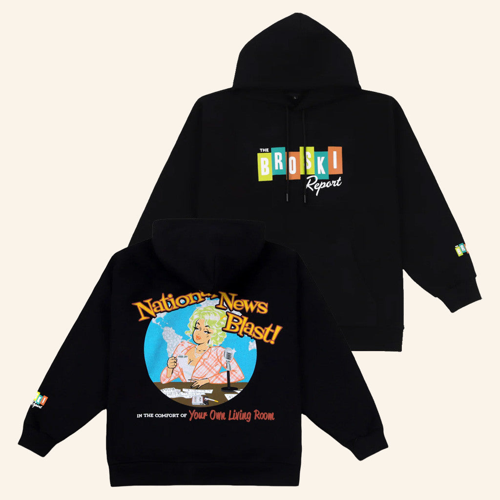 Broski Report Merch The Broski Report Hoodie Gift Ideas For Girlfriend - Thriftgiftshop