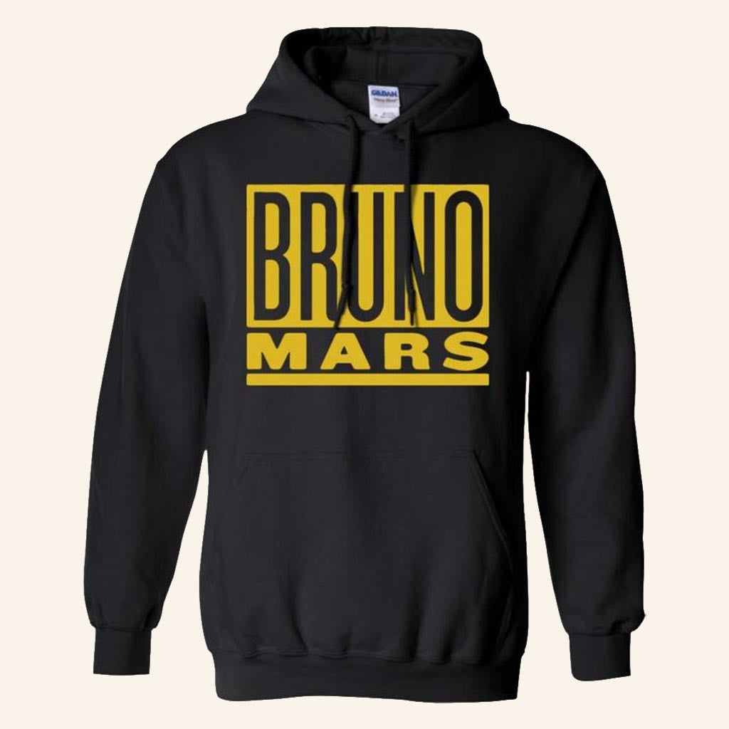 Bruno Mars Merch Bruno Mars Hoodie Black Music Related Gifts For Guys - Thriftgiftshop