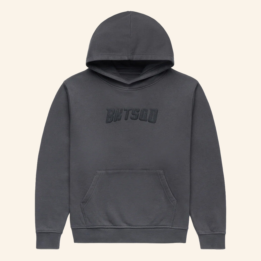 BucketSquad Merch Solid Char Hoodie Unique Birthday Gift For Brothers - Thriftgiftshop