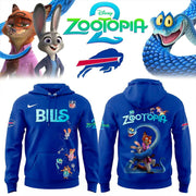 Buffalo Bills Zootopia 2 Hoodie Bills Merch Best Gifts For Football Fans - Thriftgiftshop