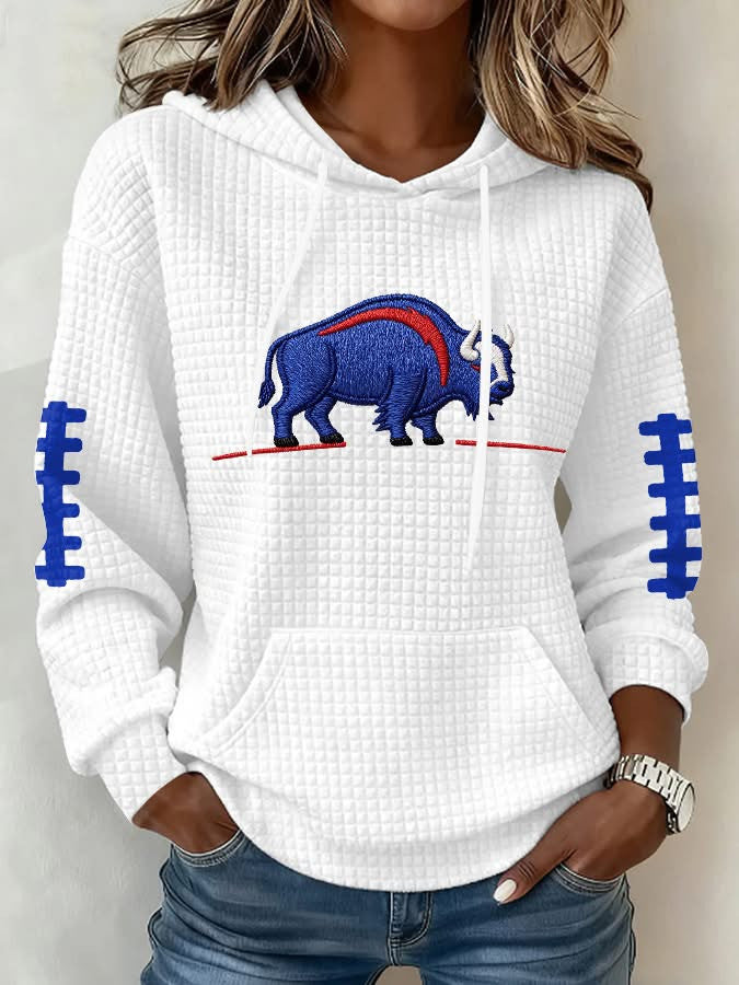Buffalo Football Hoodie Buffalo Strong Game Day Hoodie Best Football Gifts - Thriftgiftshop