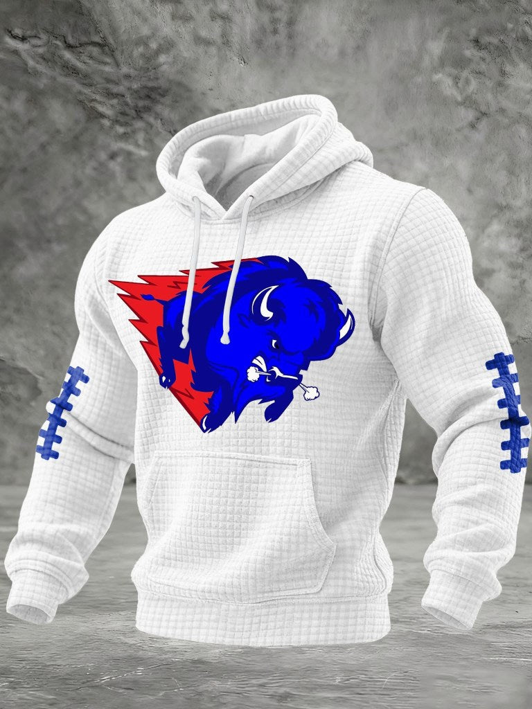 Buffalo Football Hoodie Buffalo Strong Game Day Merch Football Related Gifts - Thriftgiftshop
