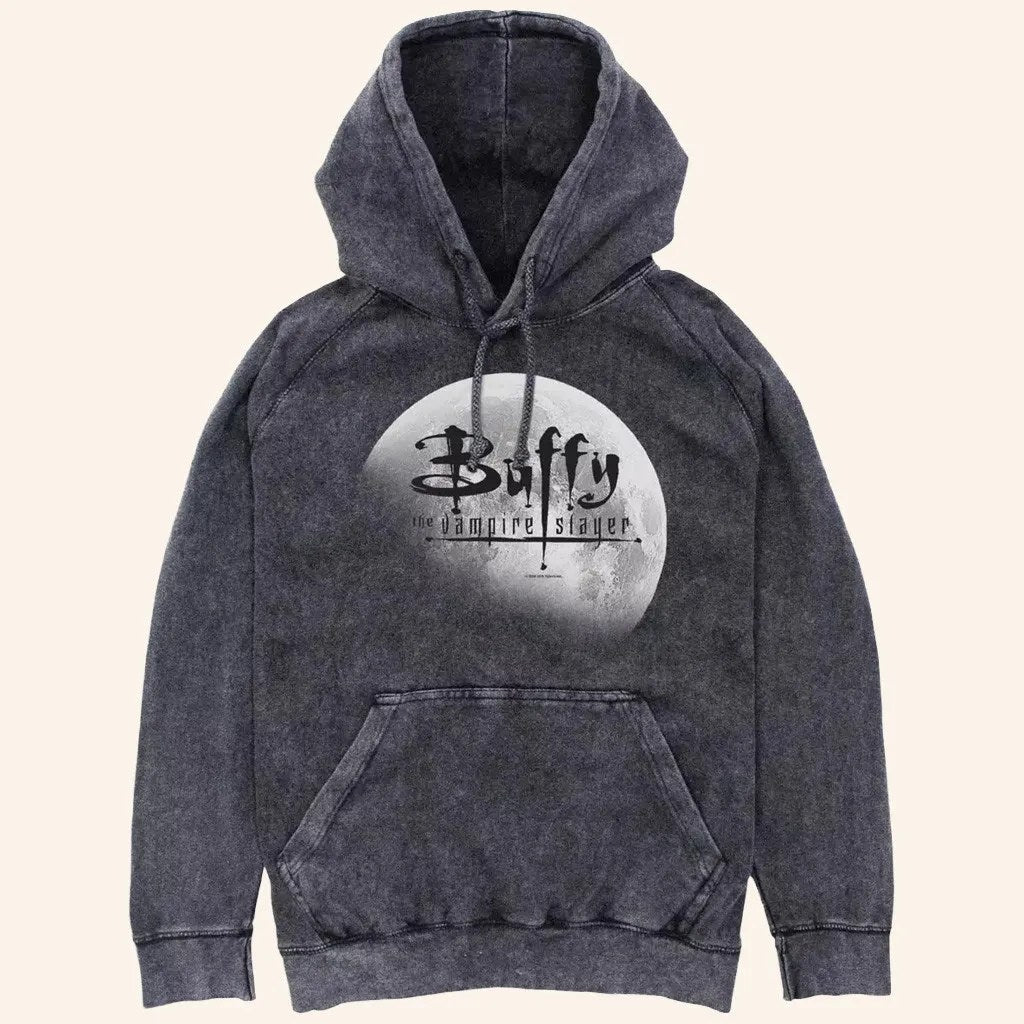 Buffy The Vampire Slayer Merch Buffy Moon Hoodie Unique Gifts For Friends - Thriftgiftshop