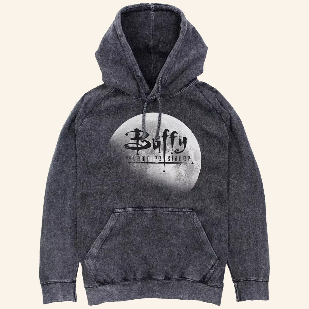 Buffy The Vampire Slayer Merch Buffy Moon Hoodie Unique Gifts For Friends - Thriftgiftshop