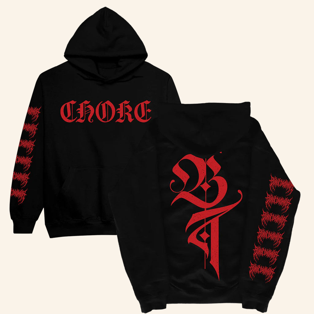 Bury Tomorrow Merch Choke Hoodie Black Birthday Gifts For Music Lovers - Thriftgiftshop
