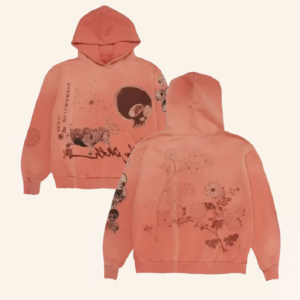 Cactus Jack X Takashi Murakami Merch Hoodie The Path Travis Scott Hoodie Gifts For Men - Thriftgiftshop