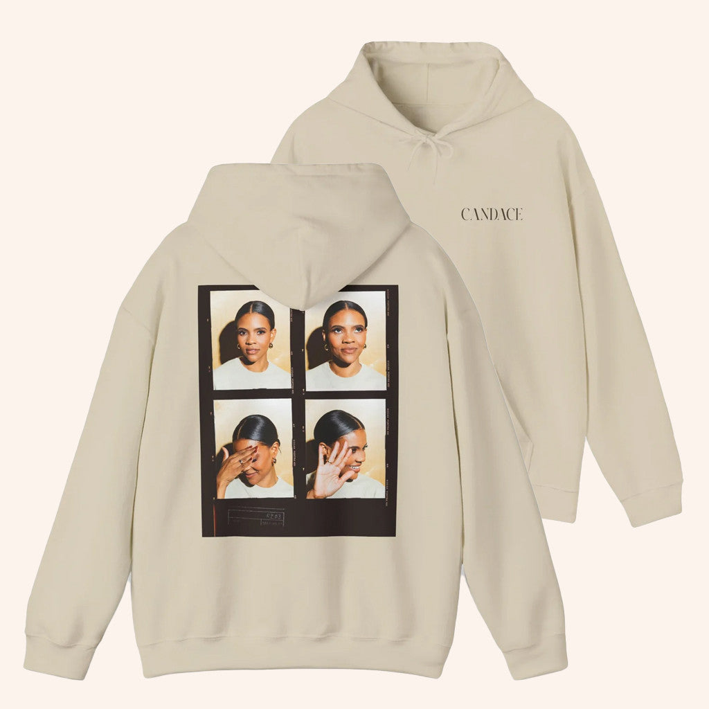 Candace Owens Merch Strike A Pose Hoodie Cool Gifts For Girlfriend - Thriftgiftshop