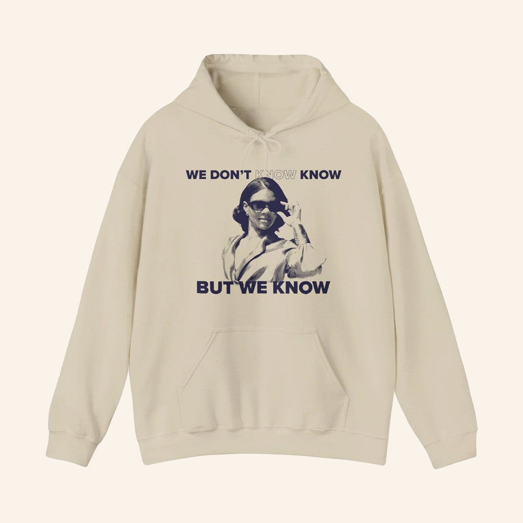 Candace Owens Merch We Know Glasses Hoodie Best Gifts For Her - Thriftgiftshop