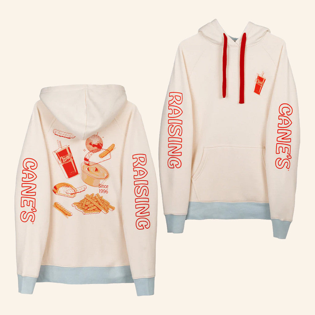 Canes Merch Raising Cane's Icons Hoodie Best Gifts Ideas For Sisters - Thriftgiftshop