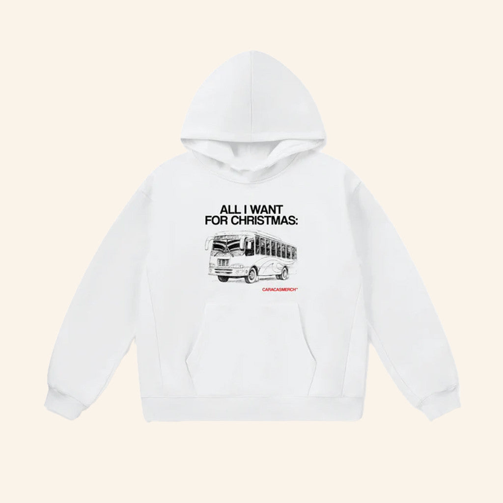 Caracas Merch All I Want For Christmas Hoodie Christmas Gift Ideas For Him - Thriftgiftshop