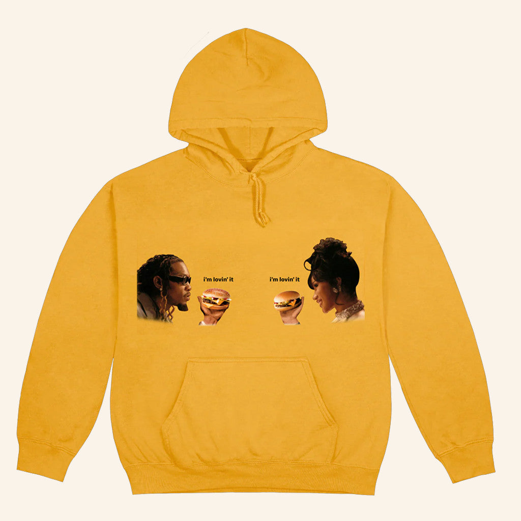 Cardi Offset Merch Lovin It Hoodie Gift Ideas For Husband - Thriftgiftshop