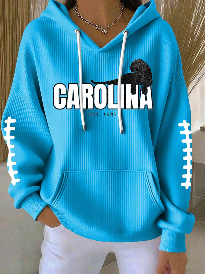 Carolina Football Hoodie Carolina Strong Merch Game Day Women's Apparel Football Lovers Gifts - Thriftgiftshop