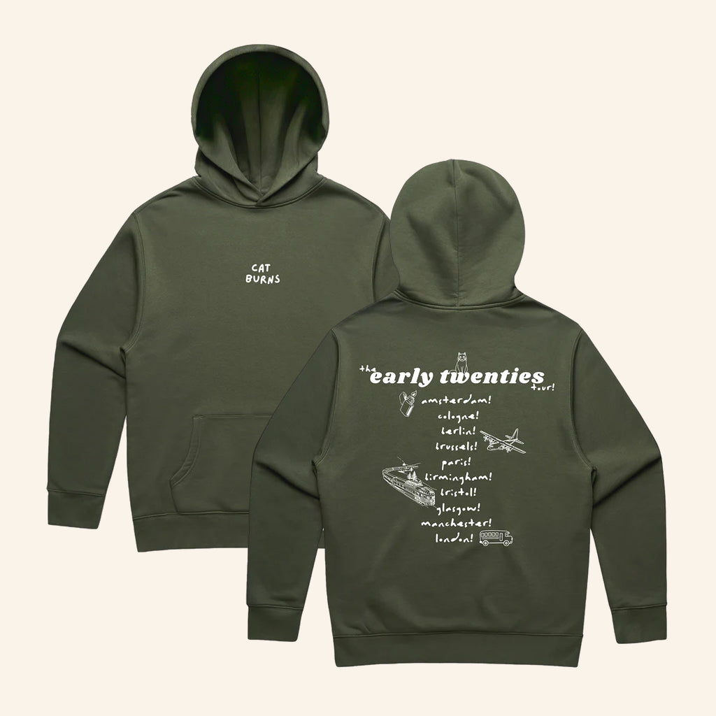Cat Burns Merch Early Twenties Tour Hoodie Christmas Gifts For Friends - Thriftgiftshop