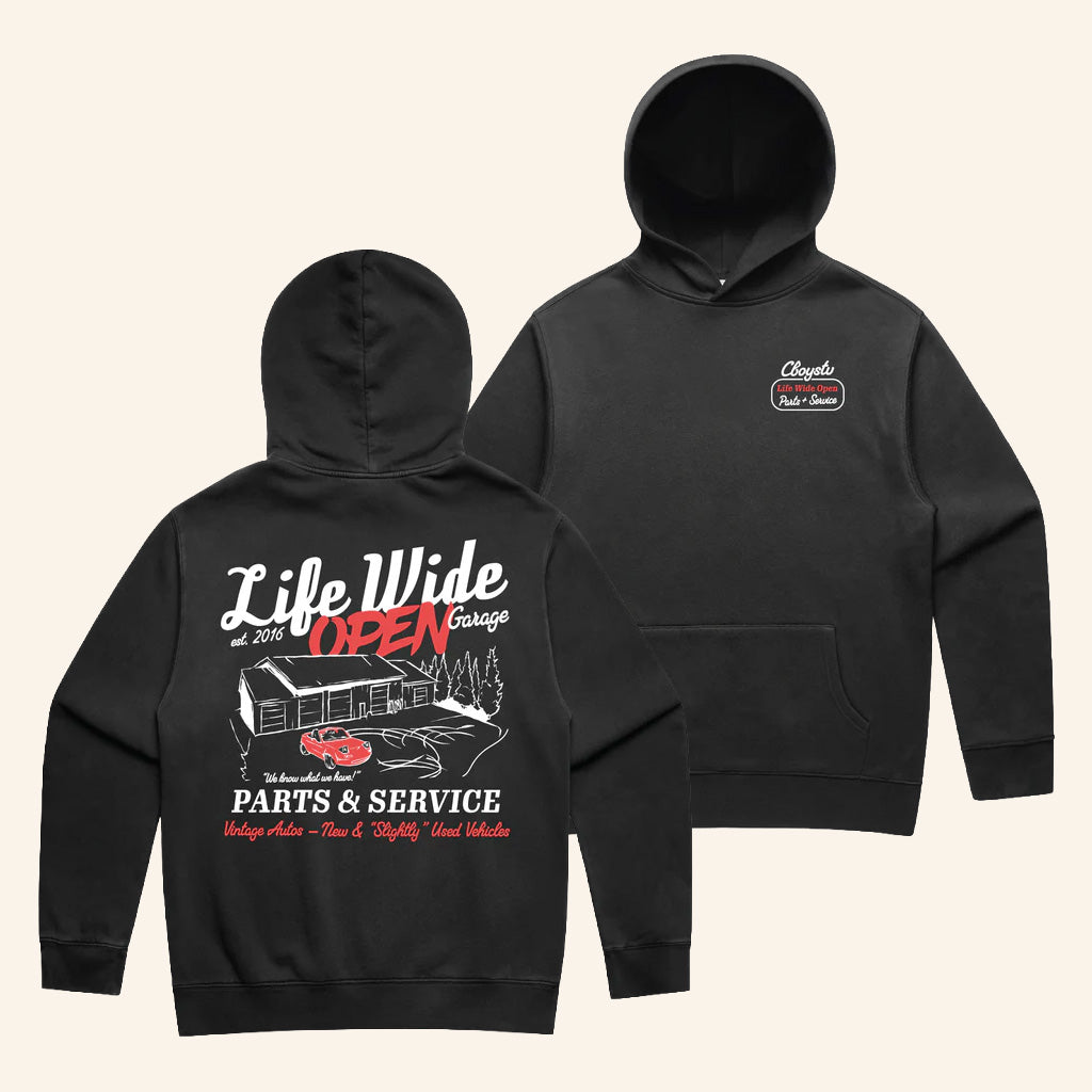 CBOYSTV Merch Parts And Service Hoodie Life Wide Open Hoodie Xmas Presents For Him - Thriftgiftshop