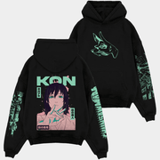 Chainsaw Man Merch Kon Chainsaw Man Designed Hoodie Great Gifts For Anime Lovers - Thriftgiftshop