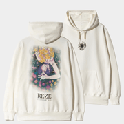 Chainsaw Man Merch Reze Arc The Movie X Glamb Reze Hoodie Birthday Gift For Anime Lovers - Thriftgiftshop