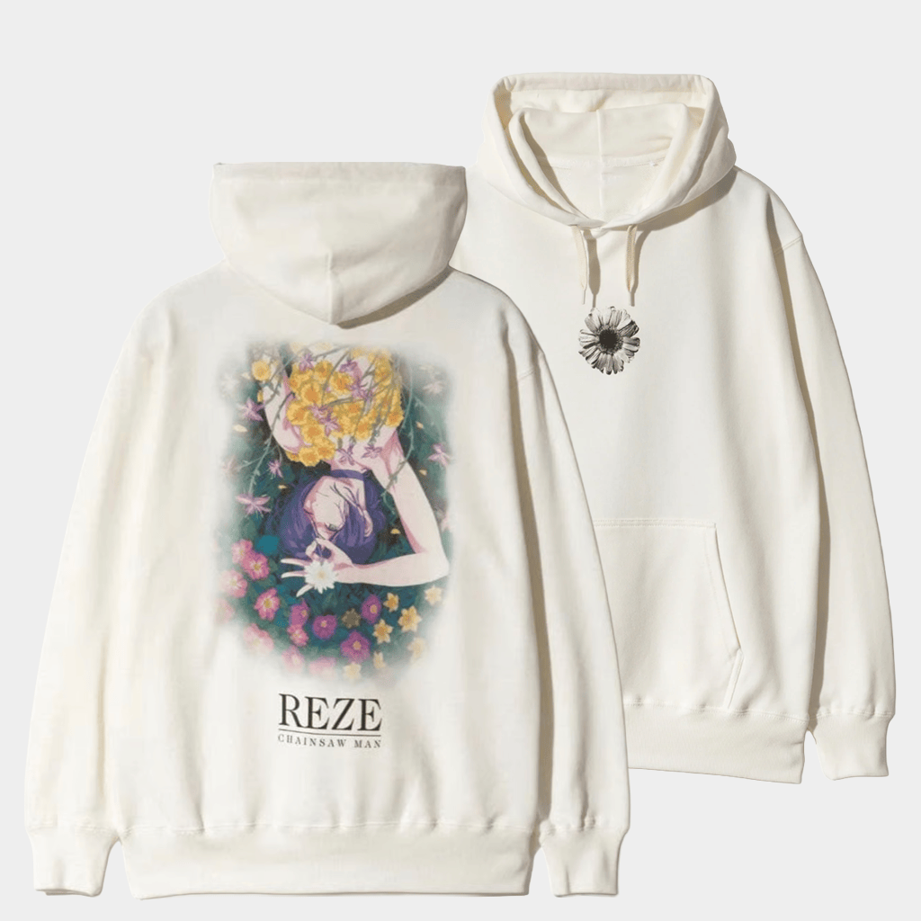 Chainsaw Man Merch Reze Arc The Movie X Glamb Reze Hoodie Birthday Gift For Anime Lovers - Thriftgiftshop