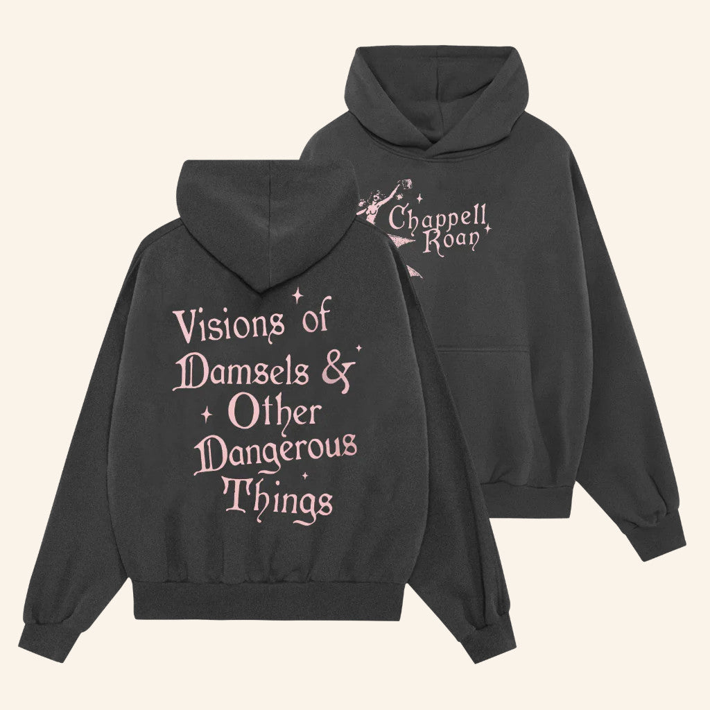 Chappell Roan Merch Dangerous Things Show Hoodie Birthday Gifts For Music Lovers - Thriftgiftshop
