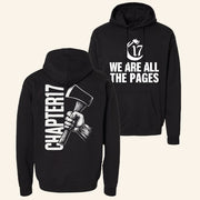 Chapter 17 Records Merch Chapter 17 Hatchet Hand Hoodie We Are All The Pages Hoodie Fan Gifts - Thriftgiftshop