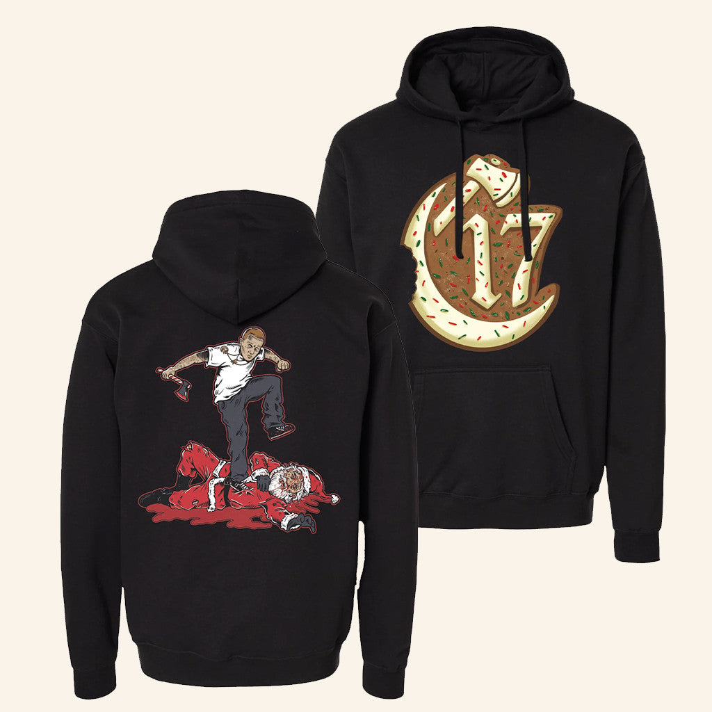 Chapter 17 Records Merch Ouija Macc Santa Stomp Hoodie Christmas Gifts For Him - Thriftgiftshop