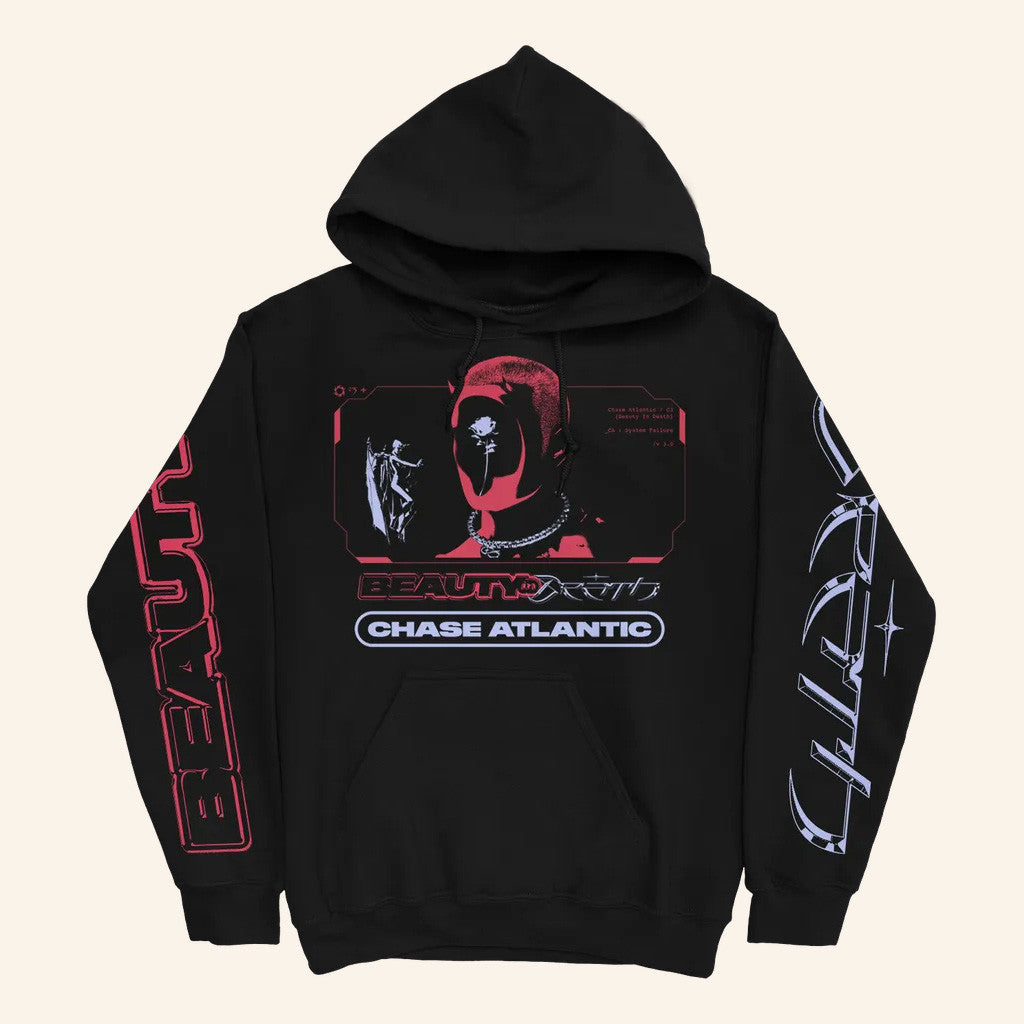 Chase Atlantic Merch Beauty In Death Hoodie Chase Atlantic Hoodie Gifts For Music Fans - Thriftgiftshop